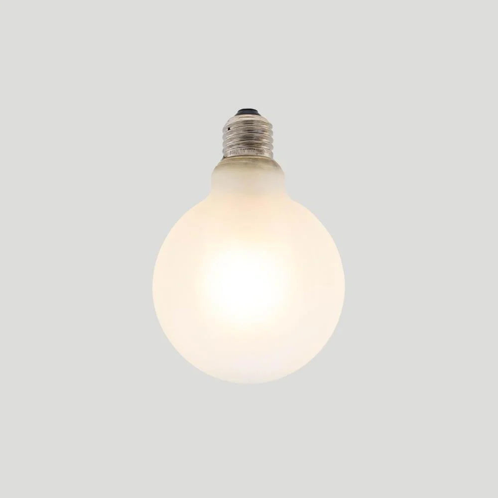 Medium Round Porcelain Frosted, Dimmable
