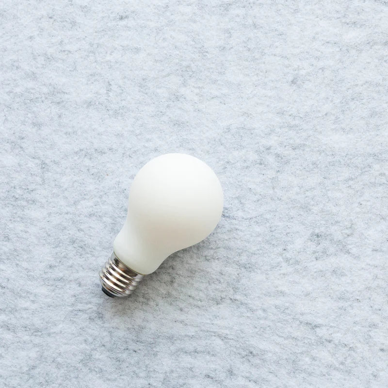 Small Round Porcelain Frosted, Dimmable