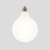 For Our Large Scalloped Pendant Light - Large Round Porcelain Frosted, Dimmable
