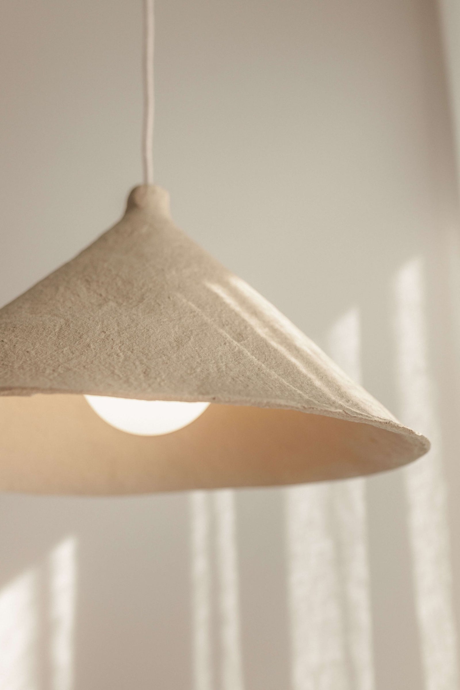 Coffee Cone Pendant Light - Large