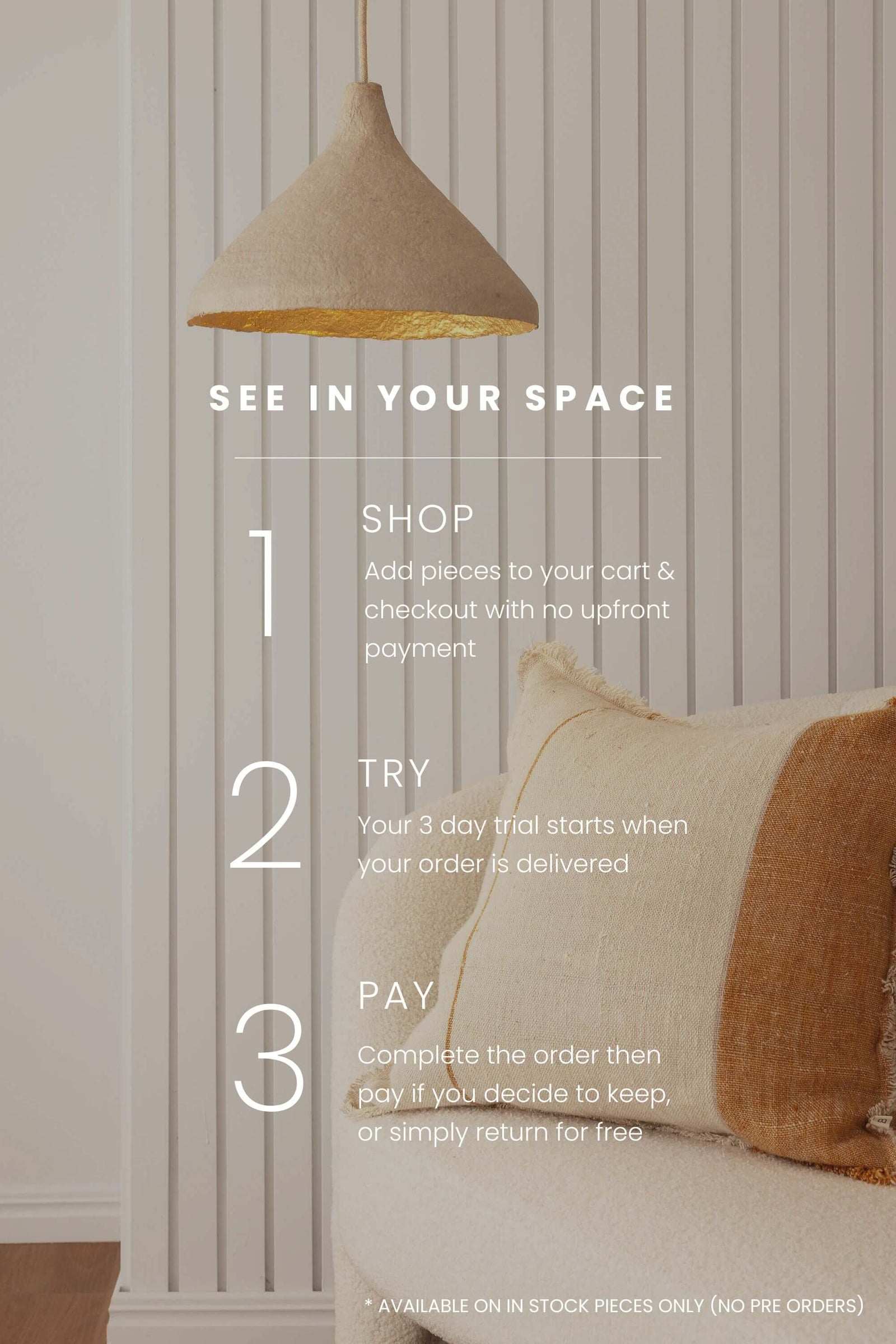 Classic Cone Pendant Light - Oat