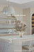 Scalloped Pendant Light - White - Large