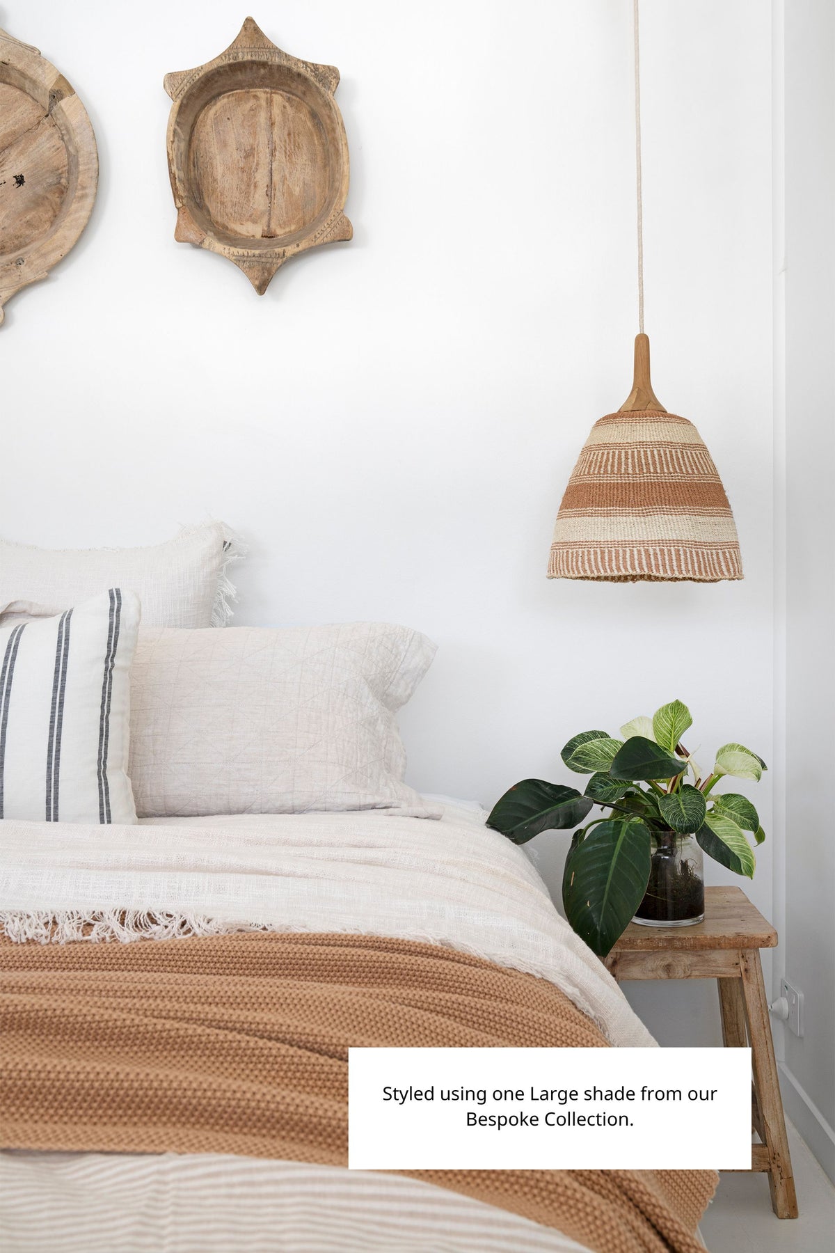 Bespoke Woven Pendant Lights