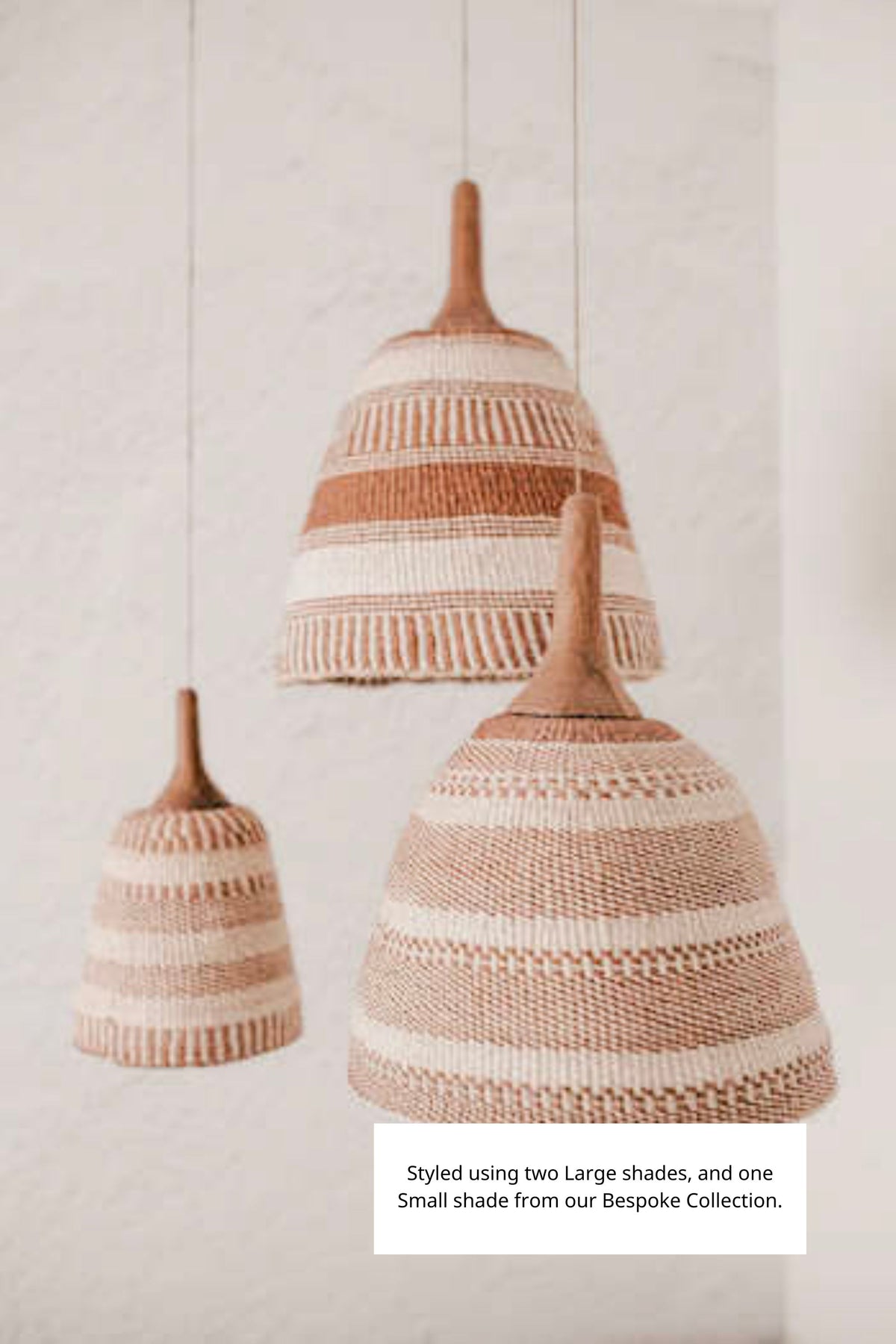 Bespoke Woven Pendant Lights