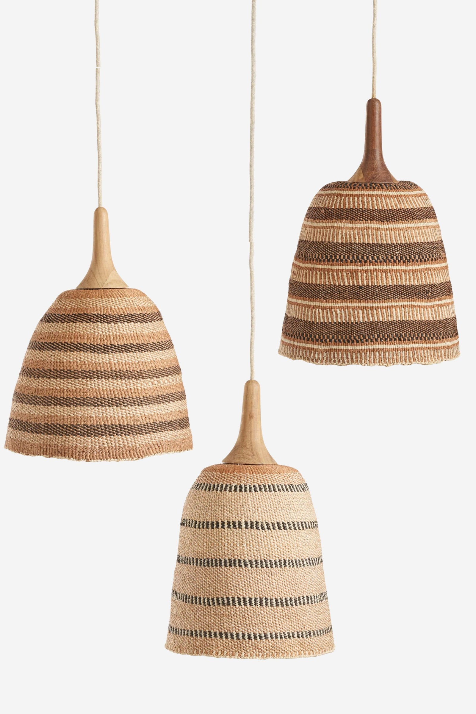 Bespoke Woven Pendant Lights