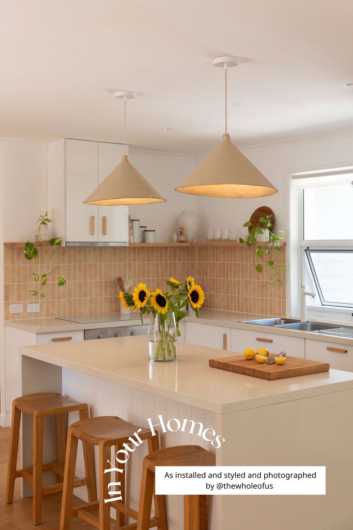 Coffee Cone Pendant Light - Large