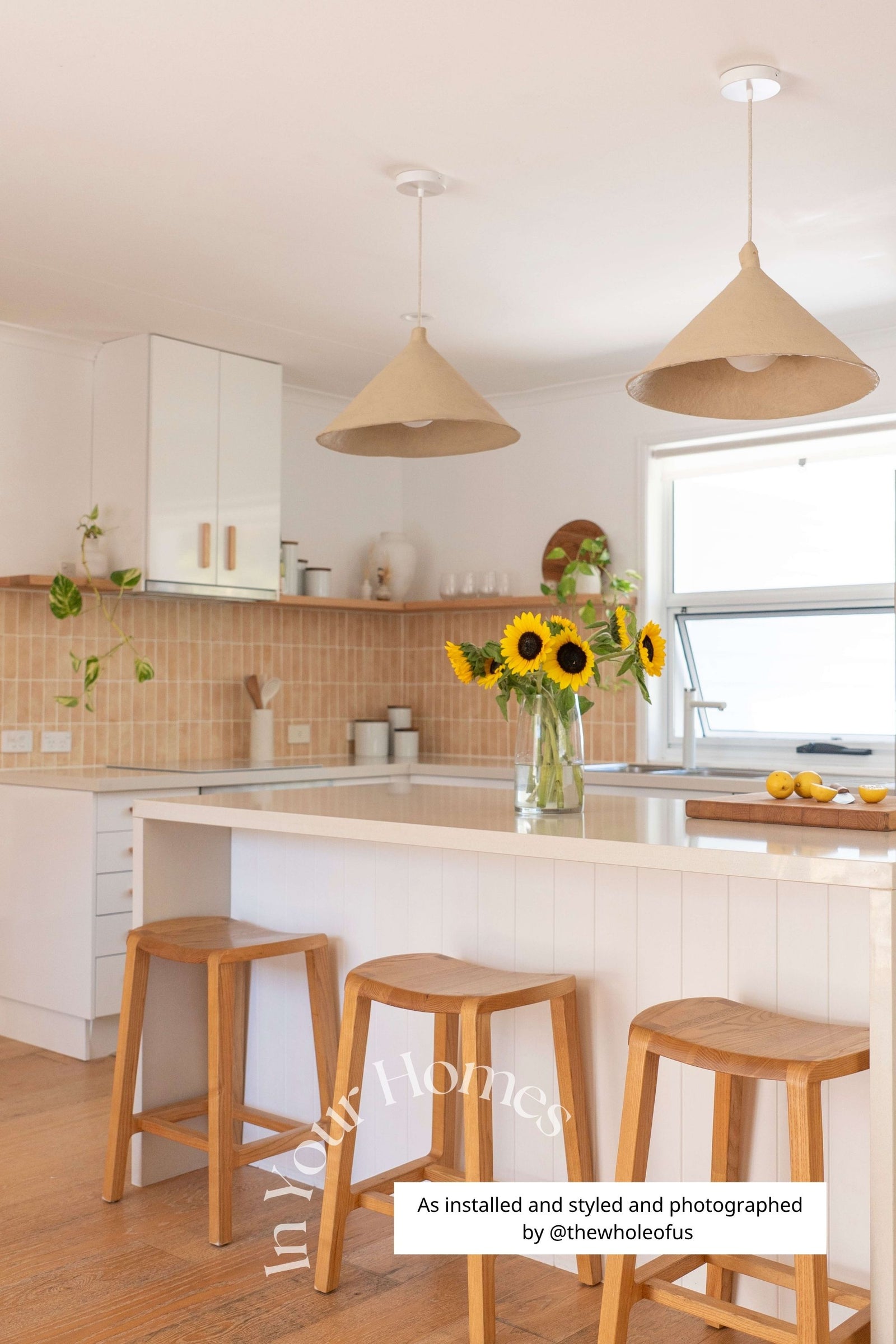 Coffee Cone Pendant Light - Large