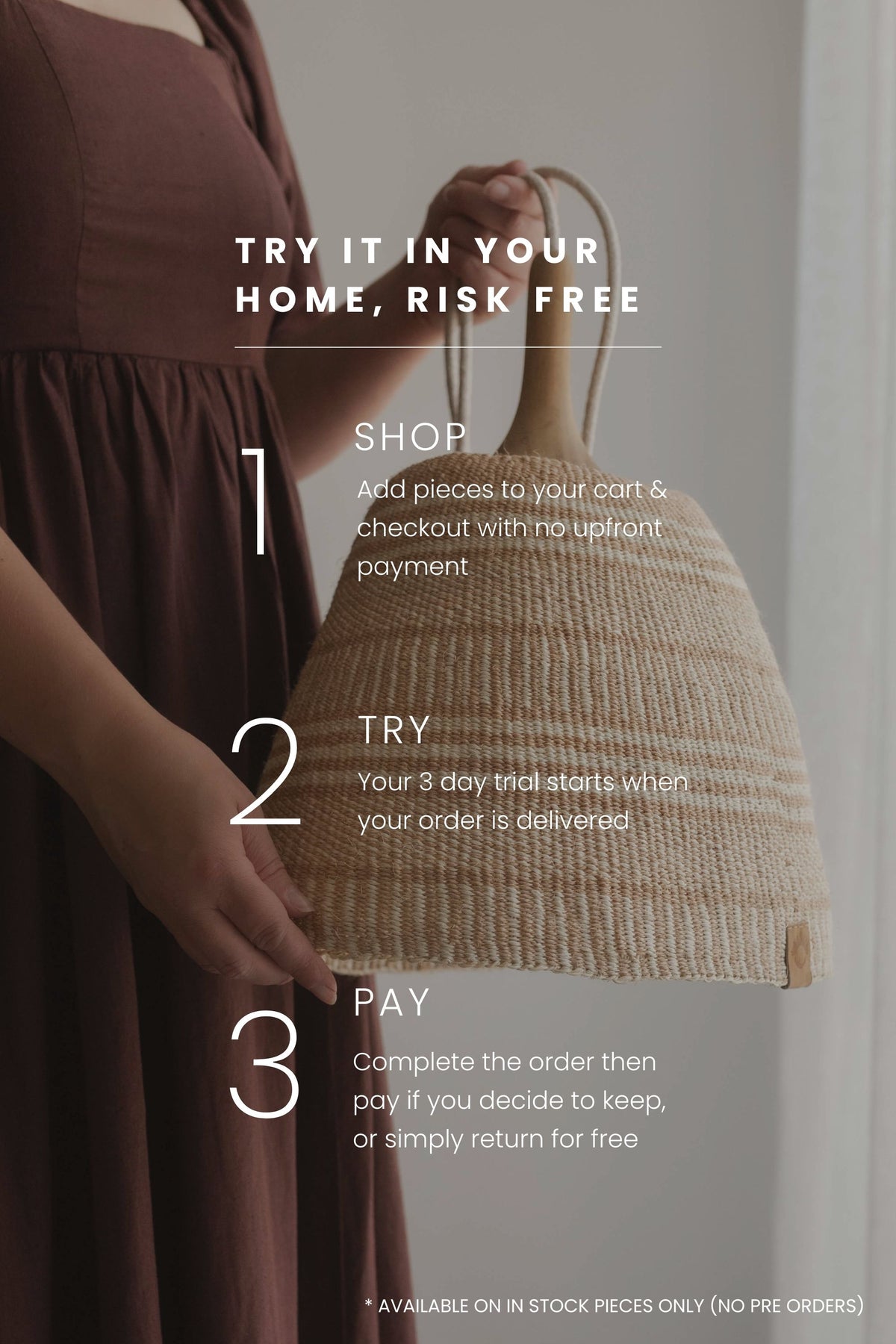 Signature Weave Pendant Light