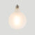 Large Round Porcelain Frosted, Dimmable