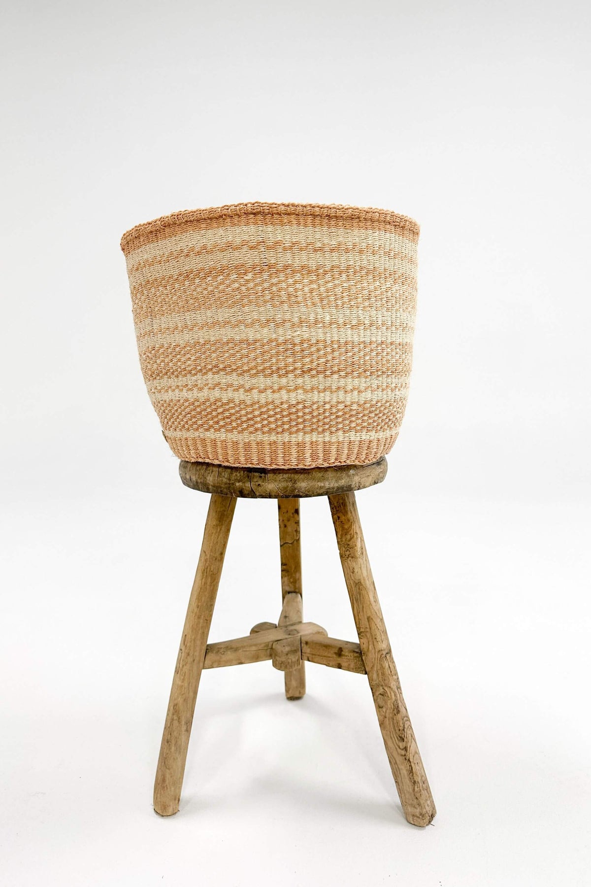 Woven Sisal Storage Basket - Large