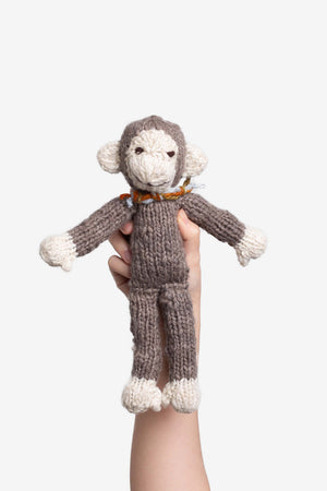 Monkey – Handknitted, Eco-friendly
