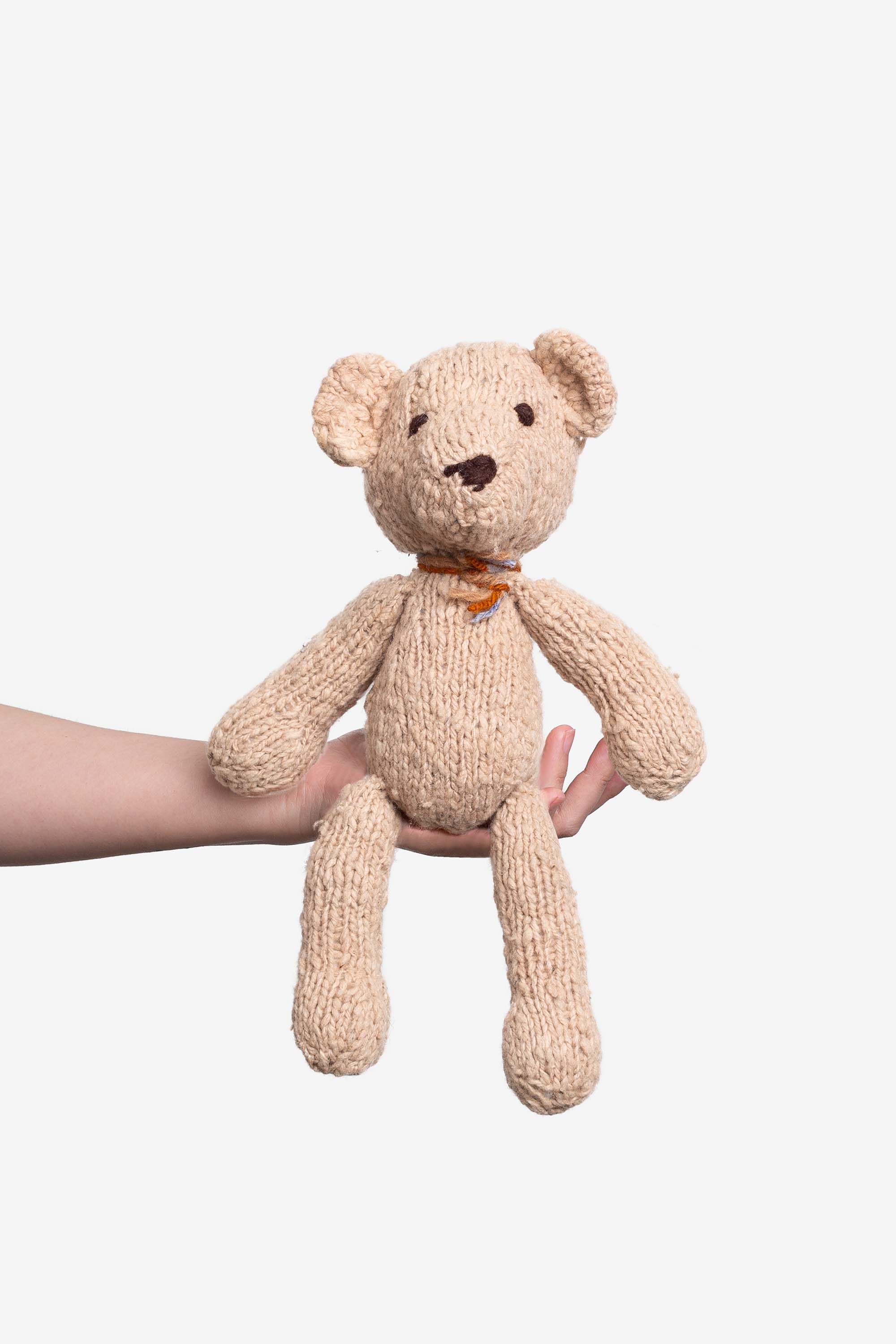 Hand knitted teddy bear | Ethically made in Kenya - Her Hands